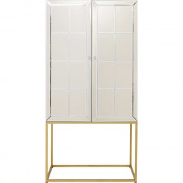 Bar Cabinet Luxury Champagne 89x181cm